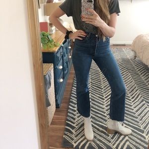 COPY - Levi’s Ribcage Boot Cropped